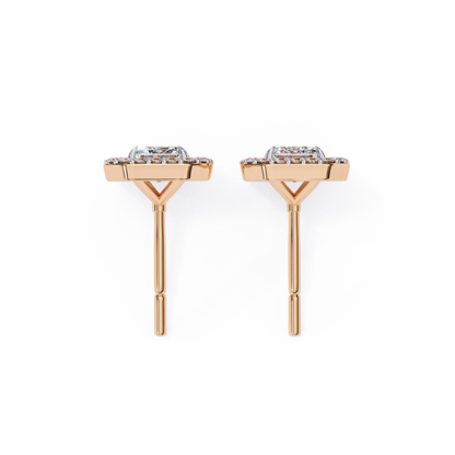 lab grown diamond | moissanite Jewellery Flare Dream Lab Grown Diamond OR Moissanite Hola Earrings by Rabbito Jewels