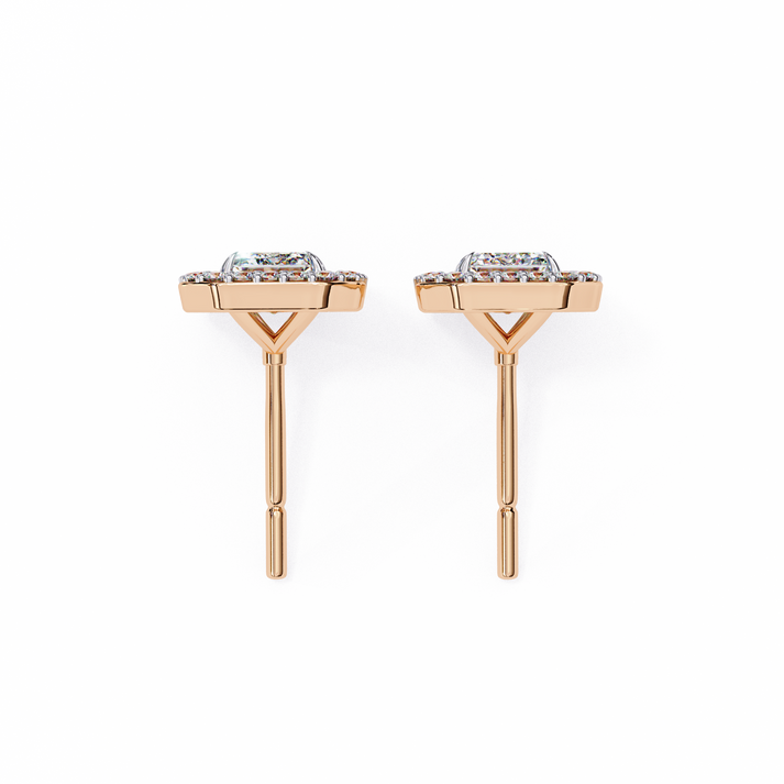 lab grown diamond | moissanite Jewellery Flare Dream Lab Grown Diamond OR Moissanite Hola Earrings by Rabbito Jewels