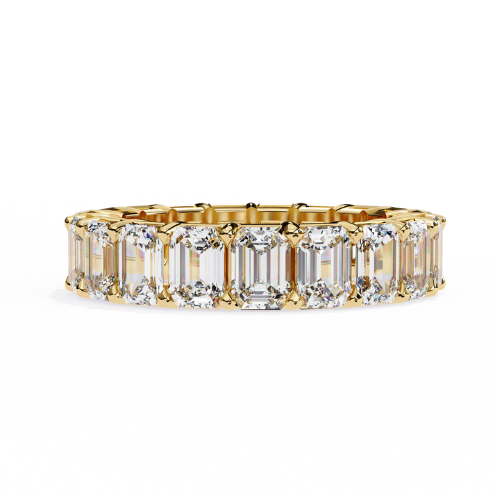 lab grown diamond | moissanite Jewellery Eternity Bands with Lab Grown Diamond OR Moissanite by Rabbito Jewels