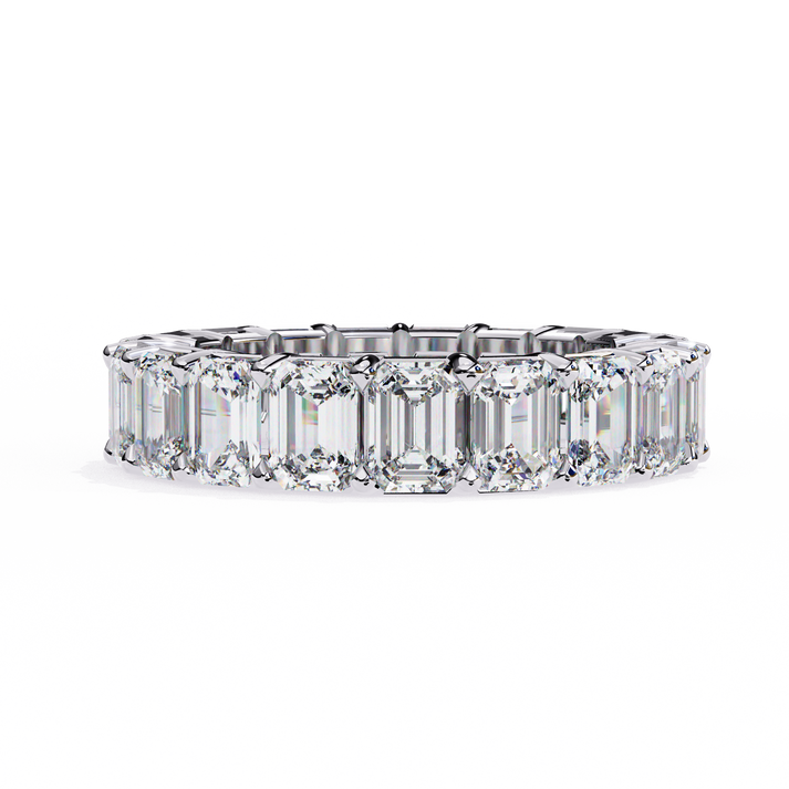 lab grown diamond | moissanite Jewellery Eternity Bands with Lab Grown Diamond OR Moissanite by Rabbito Jewels
