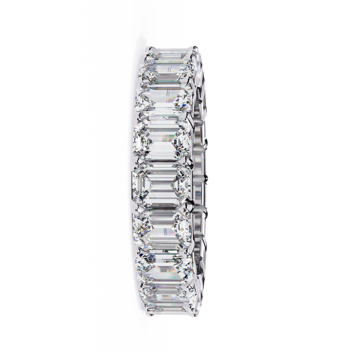 lab grown diamond | moissanite Jewellery Eternity Bands with Lab Grown Diamond OR Moissanite by Rabbito Jewels