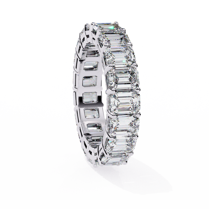 lab grown diamond | moissanite Jewellery Eternity Bands with Lab Grown Diamond OR Moissanite by Rabbito Jewels