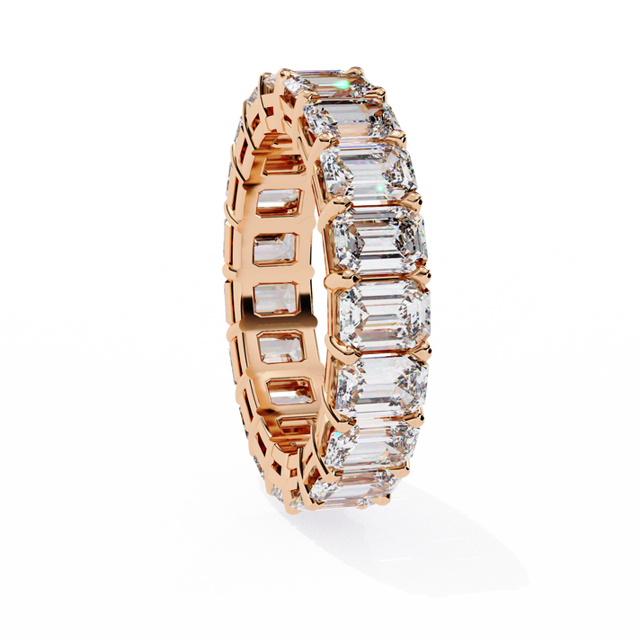 lab grown diamond | moissanite Jewellery Eternity Bands with Lab Grown Diamond OR Moissanite by Rabbito Jewels