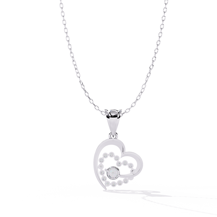 lab grown diamond | moissanite Jewellery Fourteen Star Lab Grown Diamond OR Moissanite Pendant by Rabbito Jewels