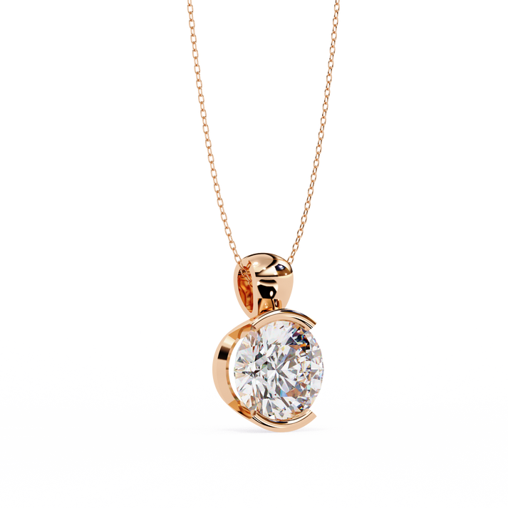 lab grown diamond | moissanite Jewellery Charlotte Lab Grown Diamond OR Moissanite Pendant by Rabbito Jewels