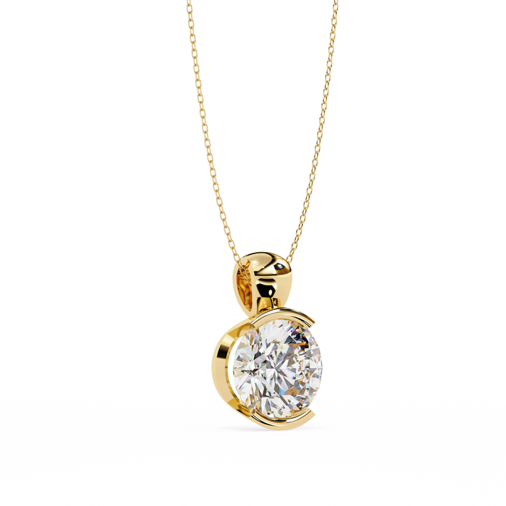 lab grown diamond | moissanite Jewellery Charlotte Lab Grown Diamond OR Moissanite Pendant by Rabbito Jewels
