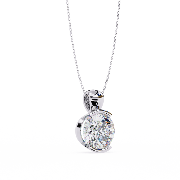 lab grown diamond | moissanite Jewellery Charlotte Lab Grown Diamond OR Moissanite Pendant by Rabbito Jewels