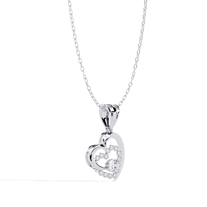 lab grown diamond | moissanite Jewellery Fourteen Star Lab Grown Diamond OR Moissanite Pendant by Rabbito Jewels