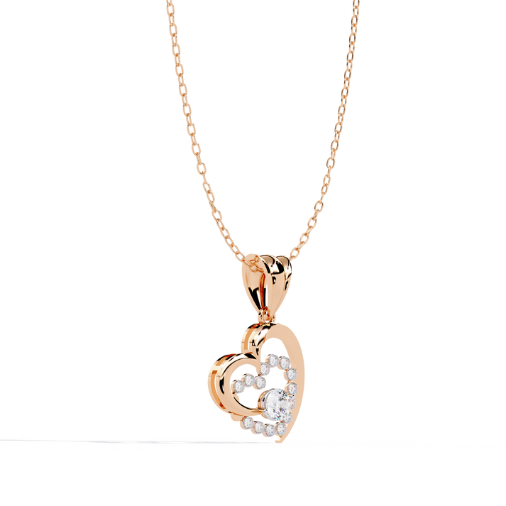 lab grown diamond | moissanite Jewellery Fourteen Star Lab Grown Diamond OR Moissanite Pendant by Rabbito Jewels