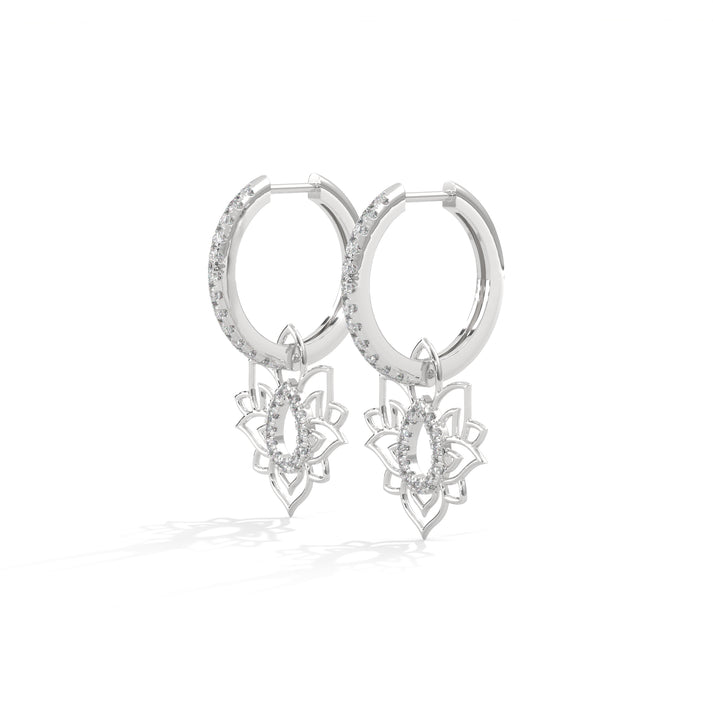 lab grown diamond | moissanite Jewellery Rafaela Donata Lab Grown Diamond OR Moissanite Earrings by Rabbito Jewels