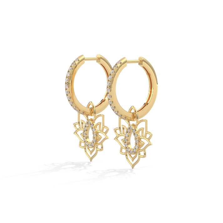 lab grown diamond | moissanite Jewellery Rafaela Donata Lab Grown Diamond OR Moissanite Earrings by Rabbito Jewels