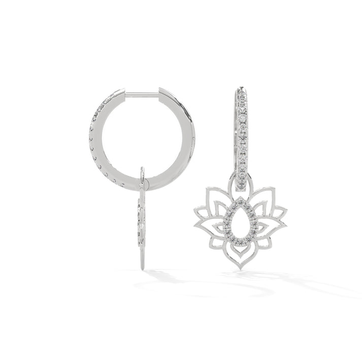 lab grown diamond | moissanite Jewellery Rafaela Donata Lab Grown Diamond OR Moissanite Earrings by Rabbito Jewels
