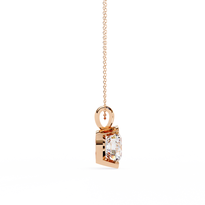 lab grown diamond | moissanite Jewellery Charlotte Lab Grown Diamond OR Moissanite Pendant by Rabbito Jewels
