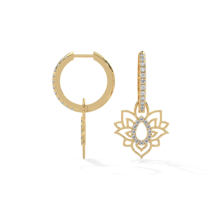 lab grown diamond | moissanite Jewellery Rafaela Donata Lab Grown Diamond OR Moissanite Earrings by Rabbito Jewels