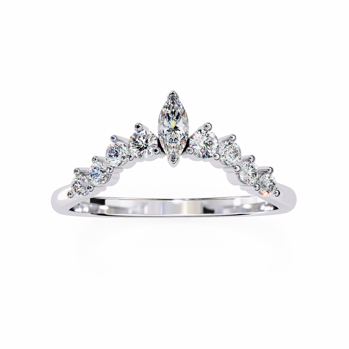 lab grown diamond | moissanite Jewellery Floriana Lab Grown Diamond OR Moissanite Diamond Ring by Rabbito Jewels