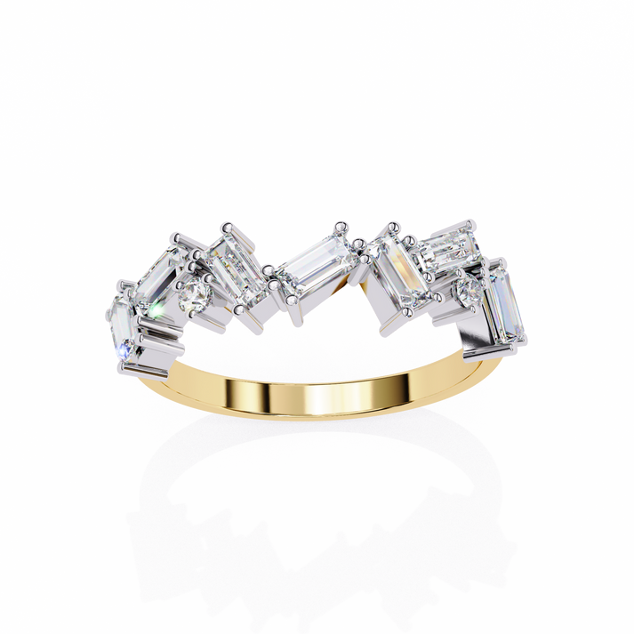 lab grown diamond | moissanite Jewellery Elysian Lab Grown Diamond OR Moissanite Ring by Rabbito Jewels