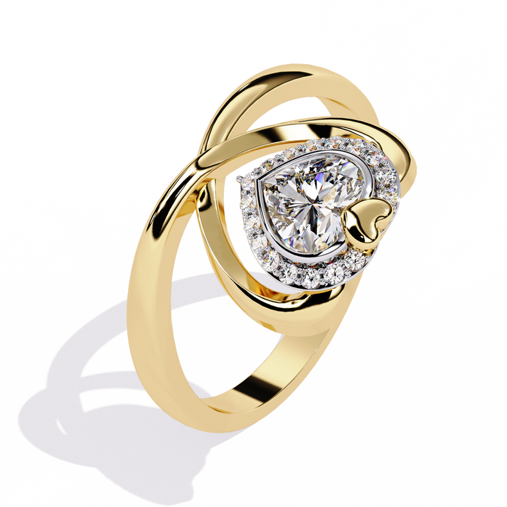 lab grown diamond | moissanite Jewellery The Ornate Lab Grown Diamond OR Moissanite Ring by Rabbito Jewels