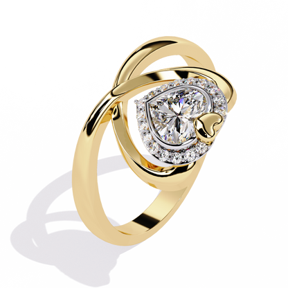 lab grown diamond | moissanite Jewellery The Ornate Lab Grown Diamond OR Moissanite Ring by Rabbito Jewels