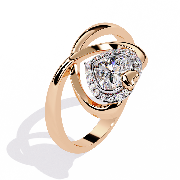 lab grown diamond | moissanite Jewellery The Ornate Lab Grown Diamond OR Moissanite Ring by Rabbito Jewels