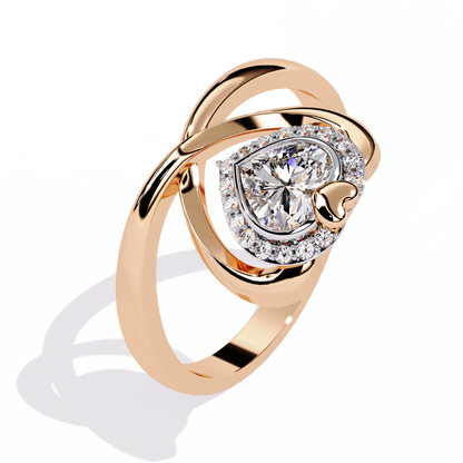 lab grown diamond | moissanite Jewellery The Ornate Lab Grown Diamond OR Moissanite Ring by Rabbito Jewels