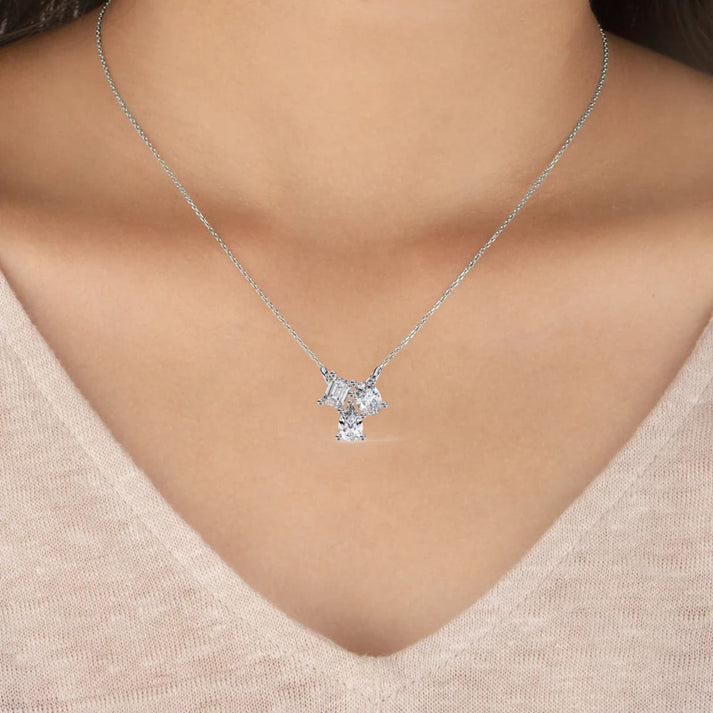 lab grown diamond | moissanite Jewellery Colette Lab Grown Diamond OR Moissanite Pendant by Rabbito Jewels