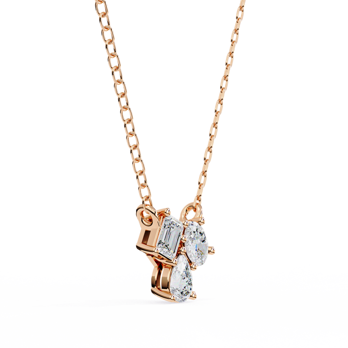 lab grown diamond | moissanite Jewellery Colette Lab Grown Diamond OR Moissanite Pendant by Rabbito Jewels