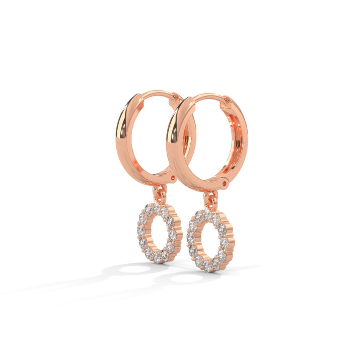 lab grown diamond | moissanite Jewellery Medraut O Lab Grown Diamond OR Moissanite Earrings by Rabbito Jewels