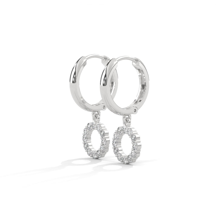 lab grown diamond | moissanite Jewellery Medraut O Lab Grown Diamond OR Moissanite Earrings by Rabbito Jewels