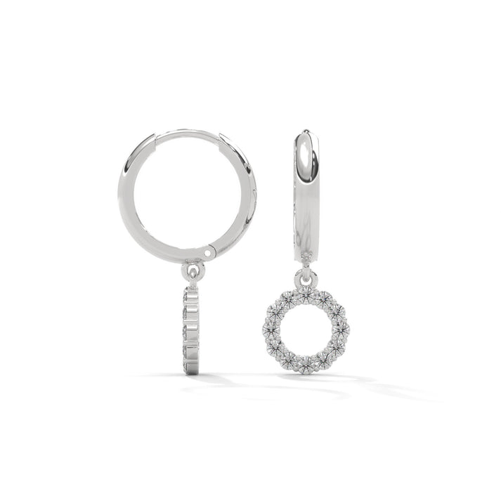 lab grown diamond | moissanite Jewellery Medraut O Lab Grown Diamond OR Moissanite Earrings by Rabbito Jewels