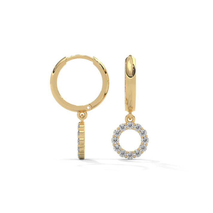 lab grown diamond | moissanite Jewellery Medraut O Lab Grown Diamond OR Moissanite Earrings by Rabbito Jewels