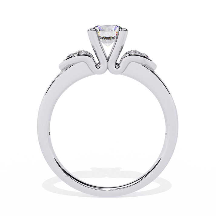 lab grown diamond | moissanite Jewellery Meraki Dual Heart Lab Grown Diamond OR Moissanite Ring by Rabbito Jewels