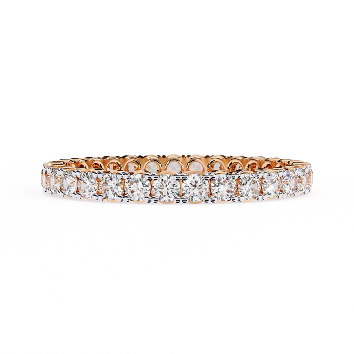 lab grown diamond | moissanite Jewellery Souvenir Lab Grown Diamond OR Moissanite Ring Rose Gold 14K by Rabbito Jewels