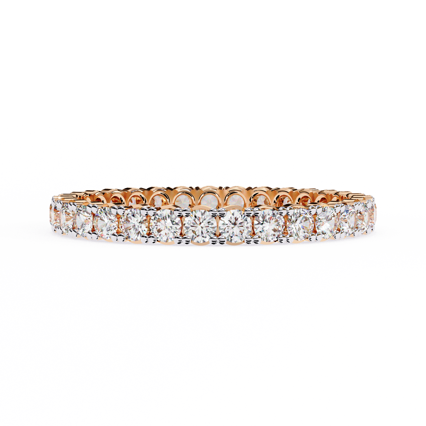 lab grown diamond | moissanite Jewellery Souvenir Lab Grown Diamond OR Moissanite Ring Rose Gold 18K by Rabbito Jewels