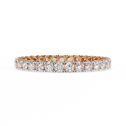 lab grown diamond | moissanite Jewellery Souvenir Lab Grown Diamond OR Moissanite Ring Rose Gold 18K by Rabbito Jewels