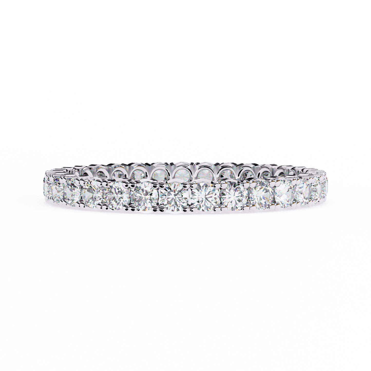 lab grown diamond | moissanite Jewellery Souvenir Lab Grown Diamond OR Moissanite Ring White Gold 18K by Rabbito Jewels