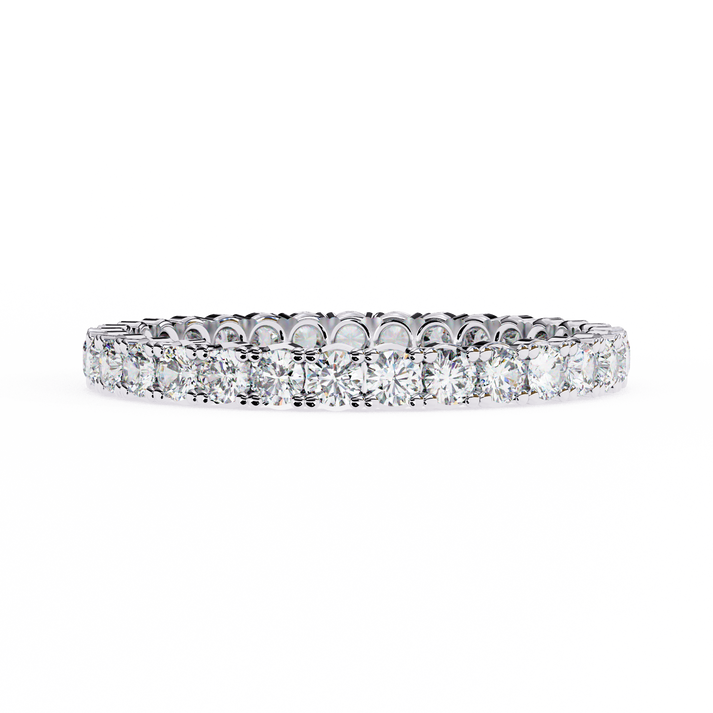lab grown diamond | moissanite Jewellery Souvenir Lab Grown Diamond OR Moissanite Ring White Gold 18K by Rabbito Jewels