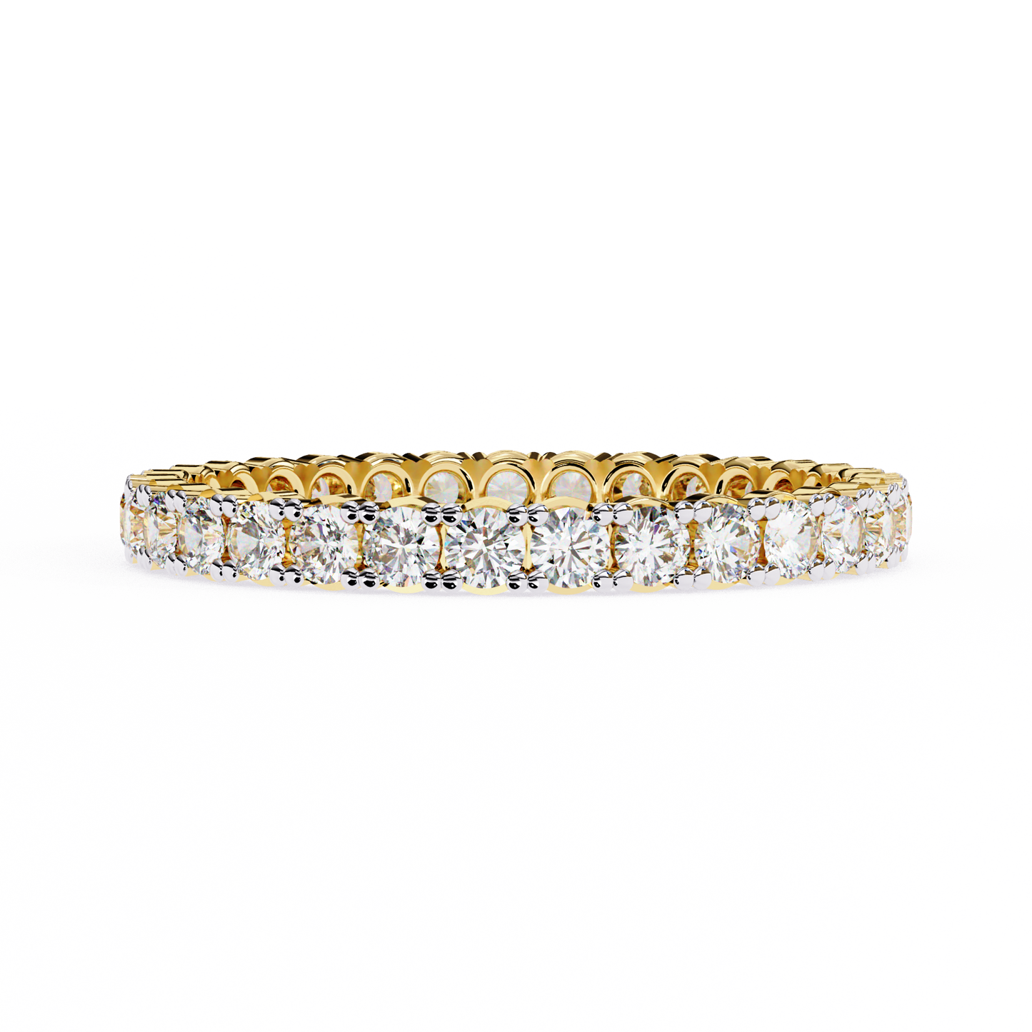 lab grown diamond | moissanite Jewellery Souvenir Lab Grown Diamond OR Moissanite Ring Yellow Gold 14K by Rabbito Jewels