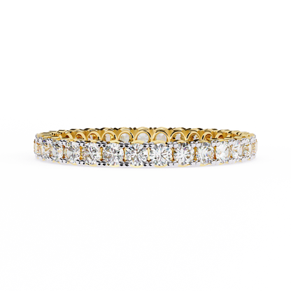 lab grown diamond | moissanite Jewellery Souvenir Lab Grown Diamond OR Moissanite Ring Yellow Gold 14K by Rabbito Jewels