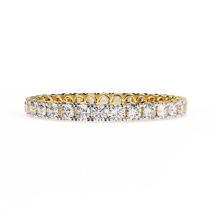 lab grown diamond | moissanite Jewellery Souvenir Lab Grown Diamond OR Moissanite Ring Yellow Gold 14K by Rabbito Jewels