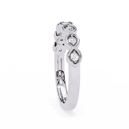 lab grown diamond | moissanite Jewellery Venera Lab Grown Diamond OR Moissanite Ring by Rabbito Jewels