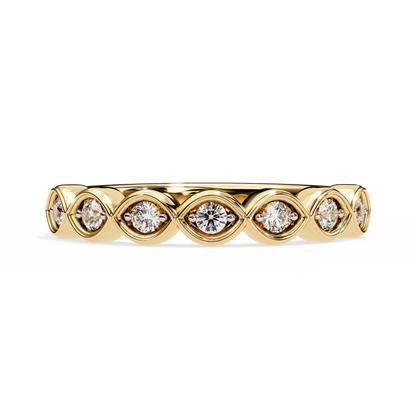 lab grown diamond | moissanite Jewellery Venera Lab Grown Diamond OR Moissanite Ring Yellow Gold 14K by Rabbito Jewels