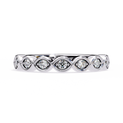 lab grown diamond | moissanite Jewellery Venera Lab Grown Diamond OR Moissanite Ring Silver by Rabbito Jewels