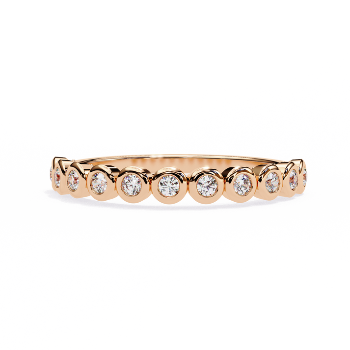 lab grown diamond | moissanite Jewellery Sukan Lab Grown Diamond OR Moissanite Ring Rose Gold 14K by Rabbito Jewels