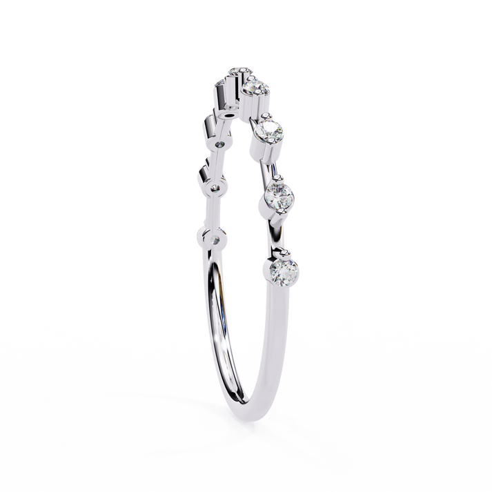 lab grown diamond | moissanite Jewellery Alliance Luna Lab Grown Diamond OR Moissanite Ring by Rabbito Jewels