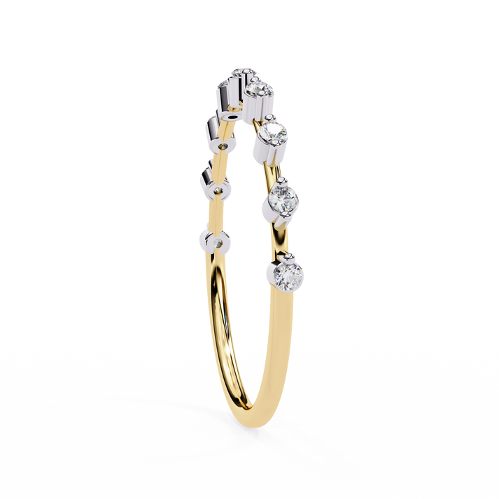lab grown diamond | moissanite Jewellery Alliance Luna Lab Grown Diamond OR Moissanite Ring by Rabbito Jewels