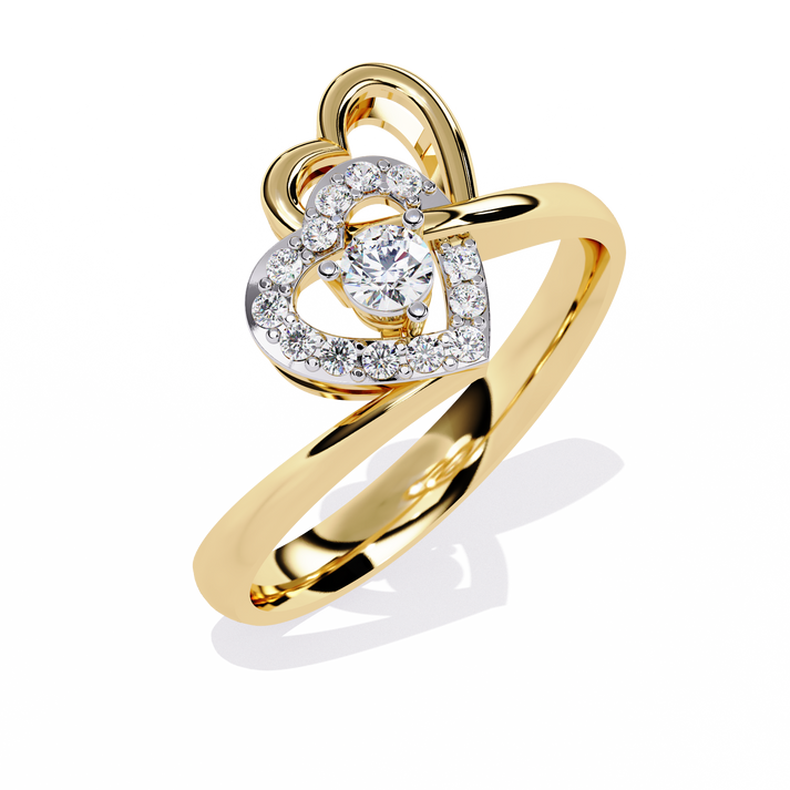 lab grown diamond | moissanite Jewellery The Kailyn Lab Grown Diamond OR Moissanite Ring by Rabbito Jewels