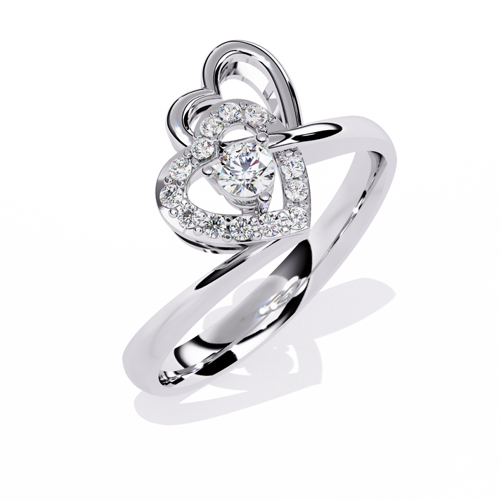 lab grown diamond | moissanite Jewellery The Kailyn Lab Grown Diamond OR Moissanite Ring by Rabbito Jewels