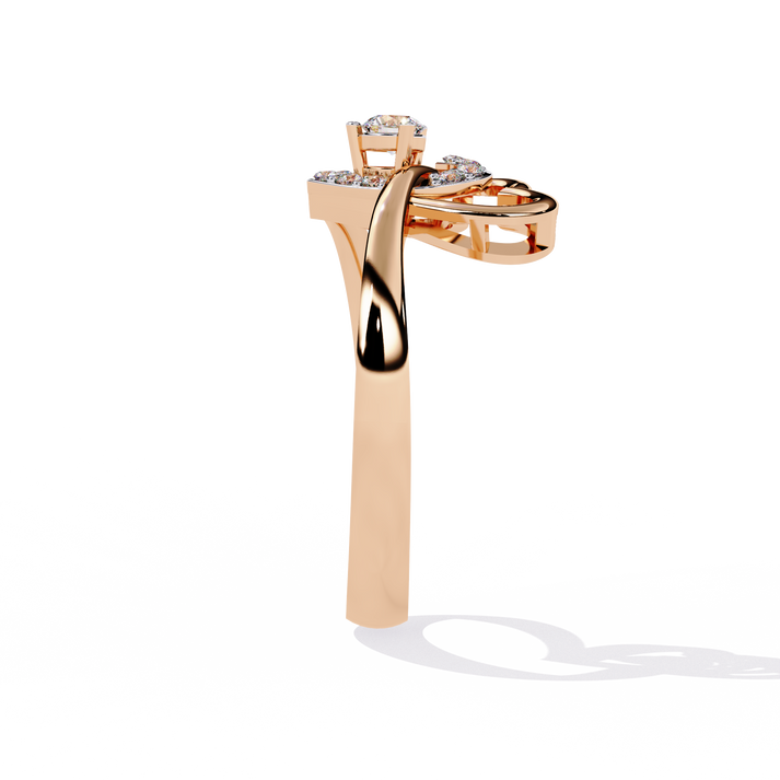 lab grown diamond | moissanite Jewellery The Kailyn Lab Grown Diamond OR Moissanite Ring by Rabbito Jewels