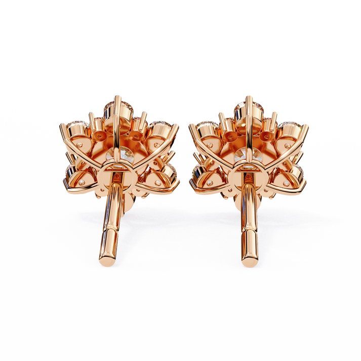 lab grown diamond | moissanite Jewellery Fairytale Shine Lab Grown Diamond OR Moissanite Earrings by Rabbito Jewels