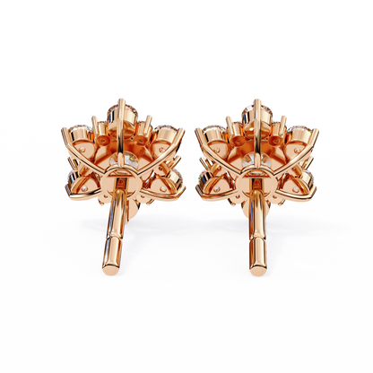 lab grown diamond | moissanite Jewellery Fairytale Shine Lab Grown Diamond OR Moissanite Earrings by Rabbito Jewels